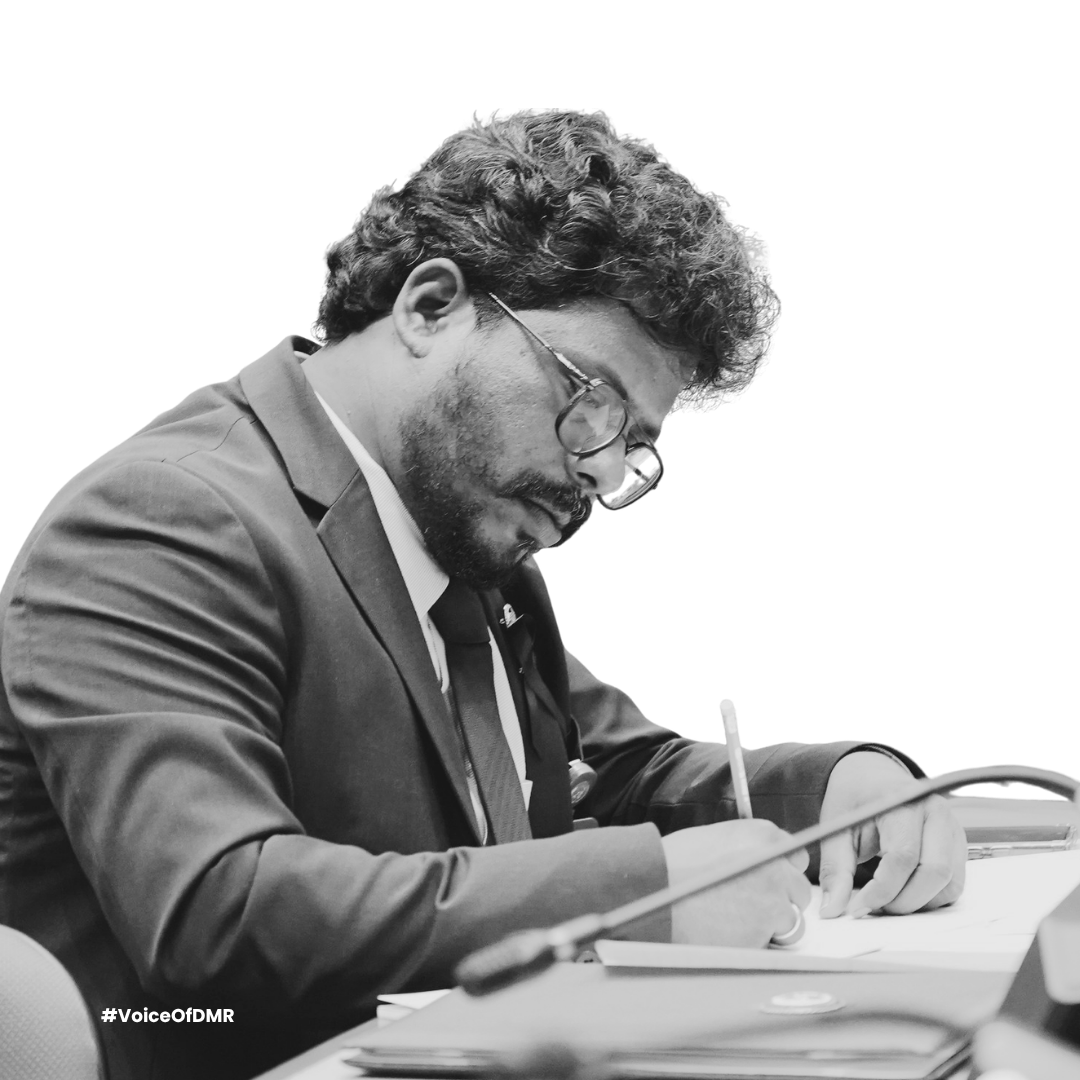 DMR Dr Datchanamoorthy Ramu human rights educator and SDG advocate leading youth empowerment and sustainable development initiatives for the world